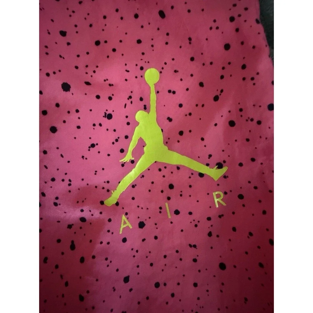 Jordan Jumpman Woven Shorts Mens Large Hyper Pink Black Speckled C19133-639